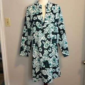 LANDS’ END LONGSLEEVE COTTON COVERUP DRESS